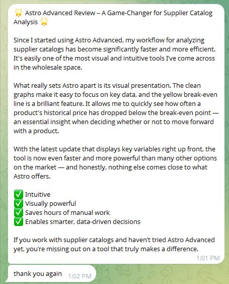 Testimonial Snapshot