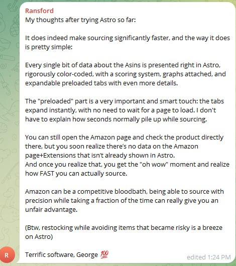 Testimonial Snapshot